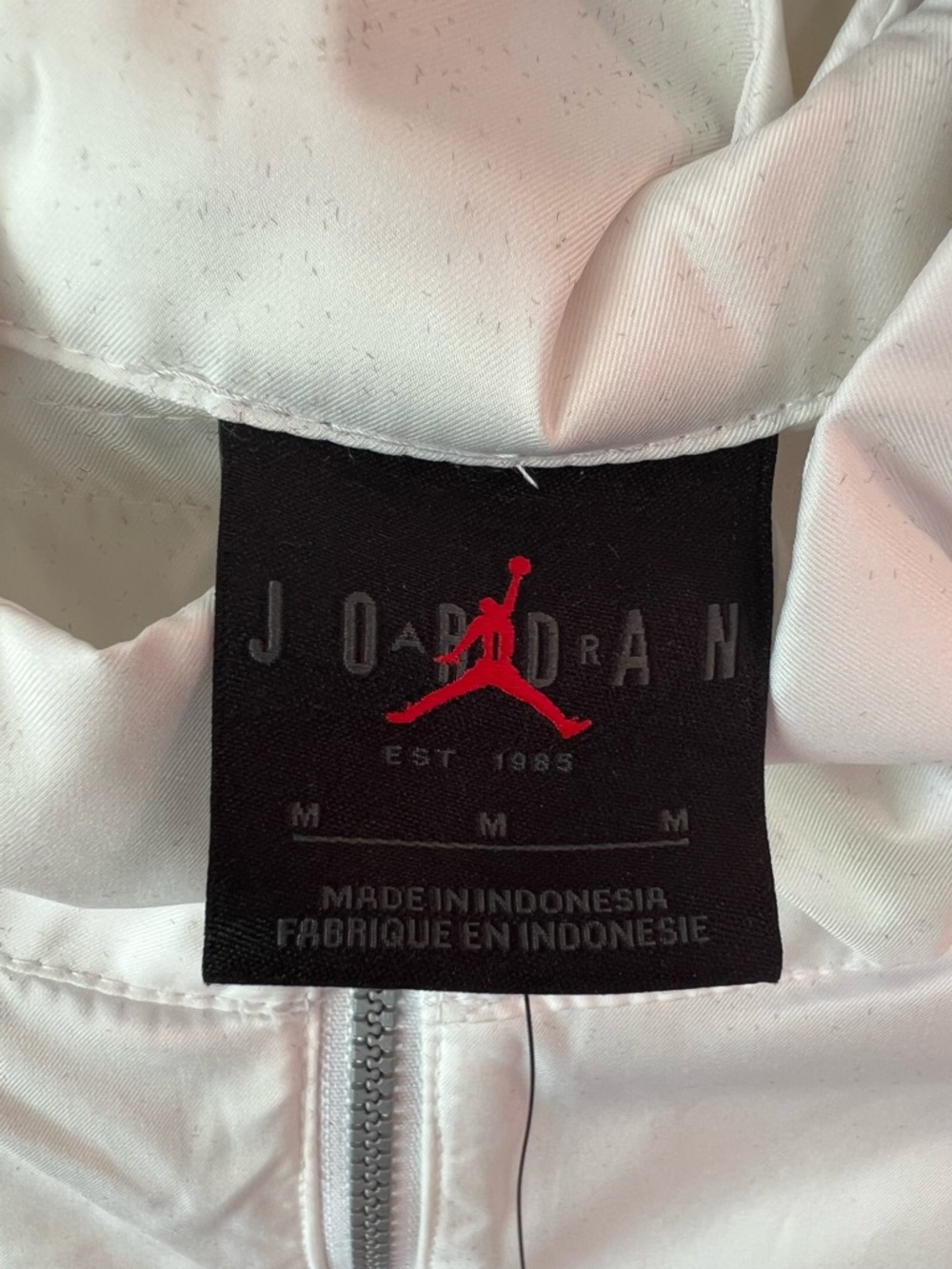 RARE Jordan White jumpsuit with Zip & Cargo Pockets - Picture 4 of 15